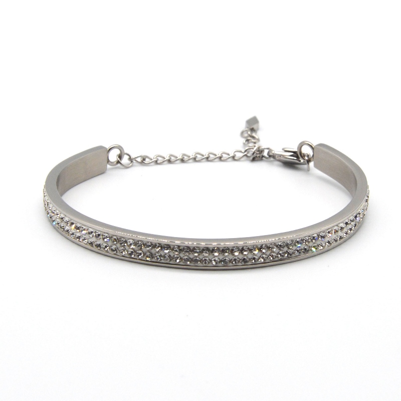 Piatră din oțel inoxidabil Bangle rfg0075